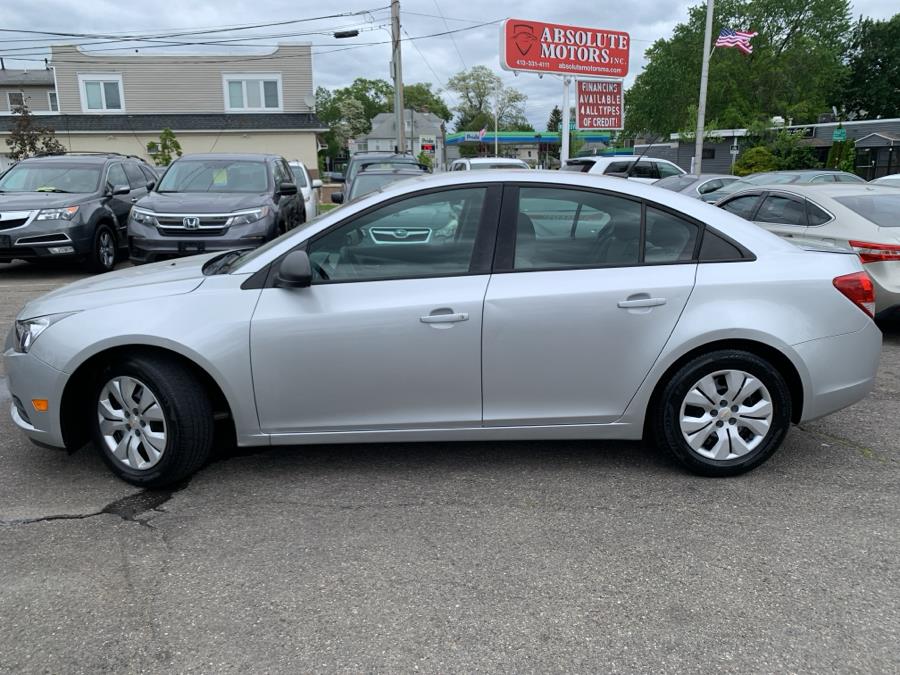 2014 Chevrolet Cruze 4dr Sdn Man LS, available for sale in Springfield, Massachusetts | Absolute Motors Inc. Springfield, Massachusetts 2014 Chevrolet Cruze 4dr Sdn Man LS, available for sale in Springfield, Massachusetts | Absolute Motors Inc. Springfield, Massachusetts