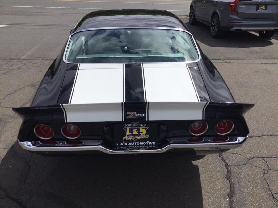 1972 Chevrolet Camaro Z28 Clone, available for sale in Plantsville, Connecticut | L&S Automotive LLC. Plantsville, Connecticut 1972 Chevrolet Camaro Z28 Clone, available for sale in Plantsville, Connecticut | L&S Automotive LLC. Plantsville, Connecticut