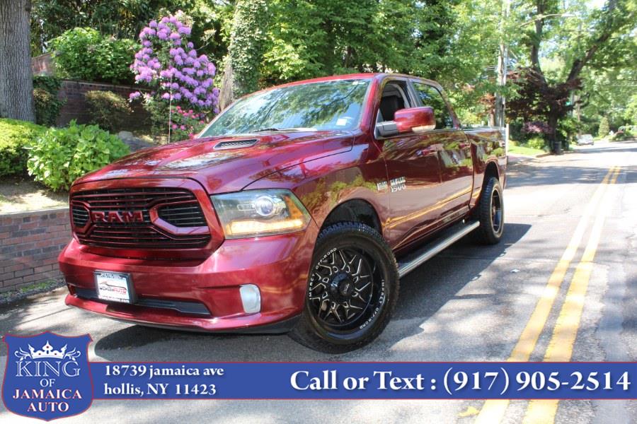 2018 Ram 1500 Sport 4x4 Crew Cab 5''7" Box *Ltd Avail*, available for sale in Hollis, New York | King of Jamaica Auto Inc. Hollis, New York 2018 Ram 1500 Sport 4x4 Crew Cab 5''7" Box *Ltd Avail*, available for sale in Hollis, New York | King of Jamaica Auto Inc. Hollis, New York