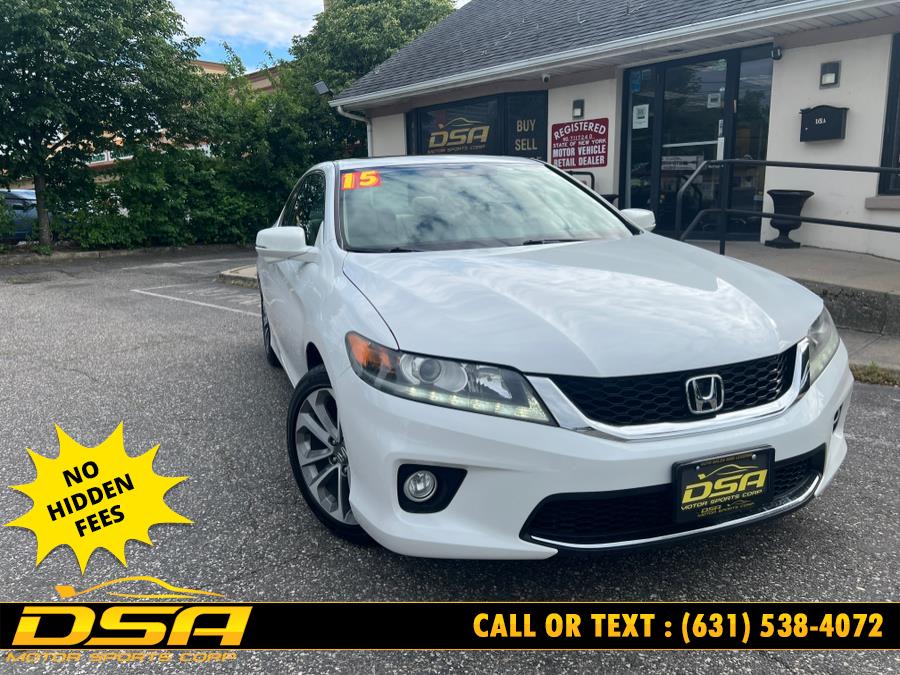 2015 Honda Accord Coupe 2dr V6 Man EX-L, available for sale in Commack, New York | DSA Motor Sports Corp. Commack, New York 2015 Honda Accord Coupe 2dr V6 Man EX-L, available for sale in Commack, New York | DSA Motor Sports Corp. Commack, New York