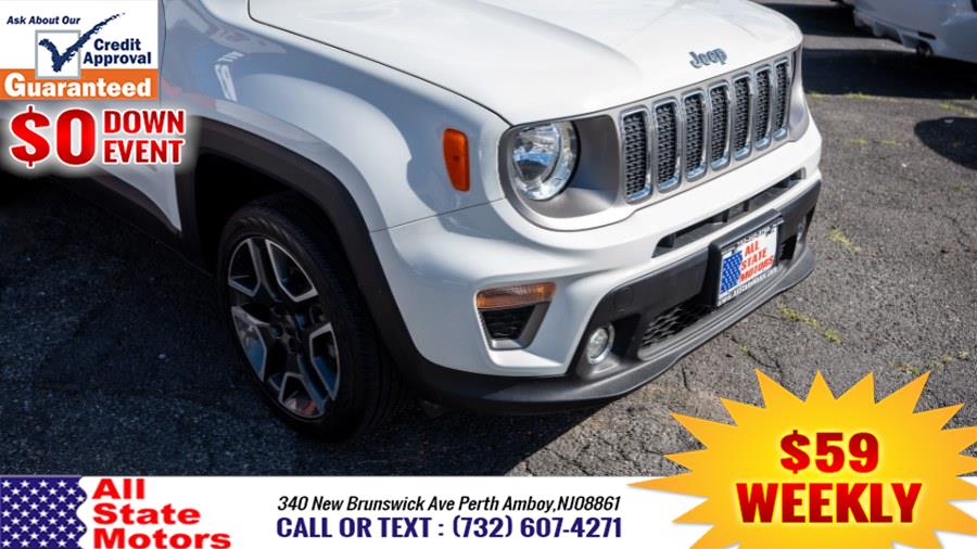 2020 Jeep Renegade Limited 4x4, available for sale in Perth Amboy, New Jersey | All State Motor Inc. Perth Amboy, New Jersey 2020 Jeep Renegade Limited 4x4, available for sale in Perth Amboy, New Jersey | All State Motor Inc. Perth Amboy, New Jersey