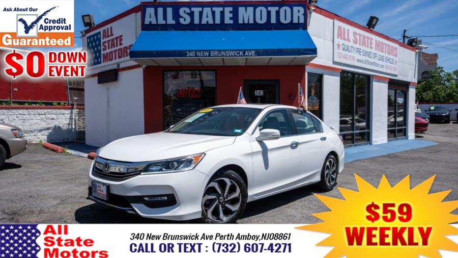 2016 Honda Accord Sedan 4dr I4 CVT EX, available for sale in Perth Amboy, New Jersey | All State Motor Inc. Perth Amboy, New Jersey 2016 Honda Accord Sedan 4dr I4 CVT EX, available for sale in Perth Amboy, New Jersey | All State Motor Inc. Perth Amboy, New Jersey