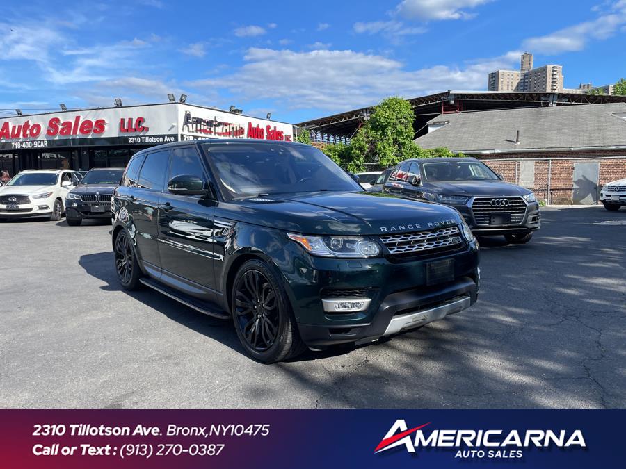 2017 Land Rover Range Rover Sport V6 Supercharged HSE, available for sale in Bronx, New York | Americarna Auto Sales LLC. Bronx, New York 2017 Land Rover Range Rover Sport V6 Supercharged HSE, available for sale in Bronx, New York | Americarna Auto Sales LLC. Bronx, New York