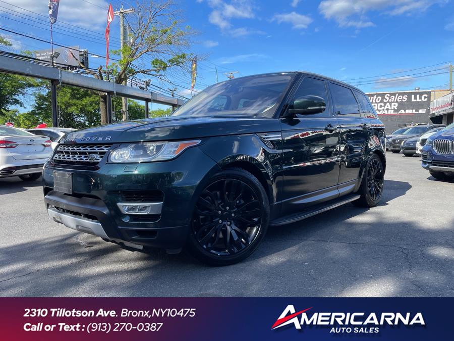 2017 Land Rover Range Rover Sport V6 Supercharged HSE, available for sale in Bronx, New York | Americarna Auto Sales LLC. Bronx, New York 2017 Land Rover Range Rover Sport V6 Supercharged HSE, available for sale in Bronx, New York | Americarna Auto Sales LLC. Bronx, New York