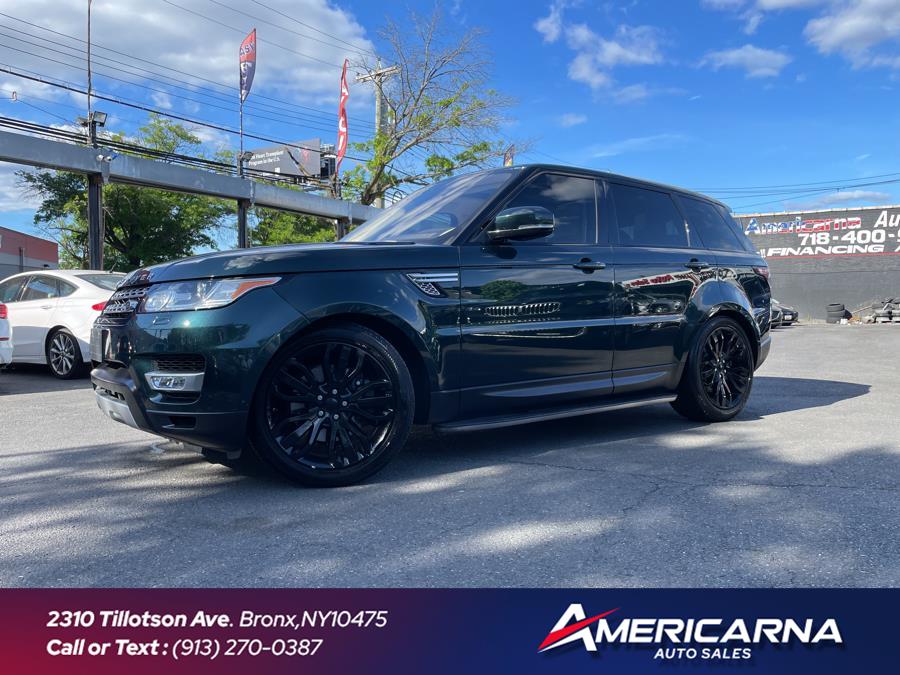 2017 Land Rover Range Rover Sport V6 Supercharged HSE, available for sale in Bronx, New York | Americarna Auto Sales LLC. Bronx, New York 2017 Land Rover Range Rover Sport V6 Supercharged HSE, available for sale in Bronx, New York | Americarna Auto Sales LLC. Bronx, New York