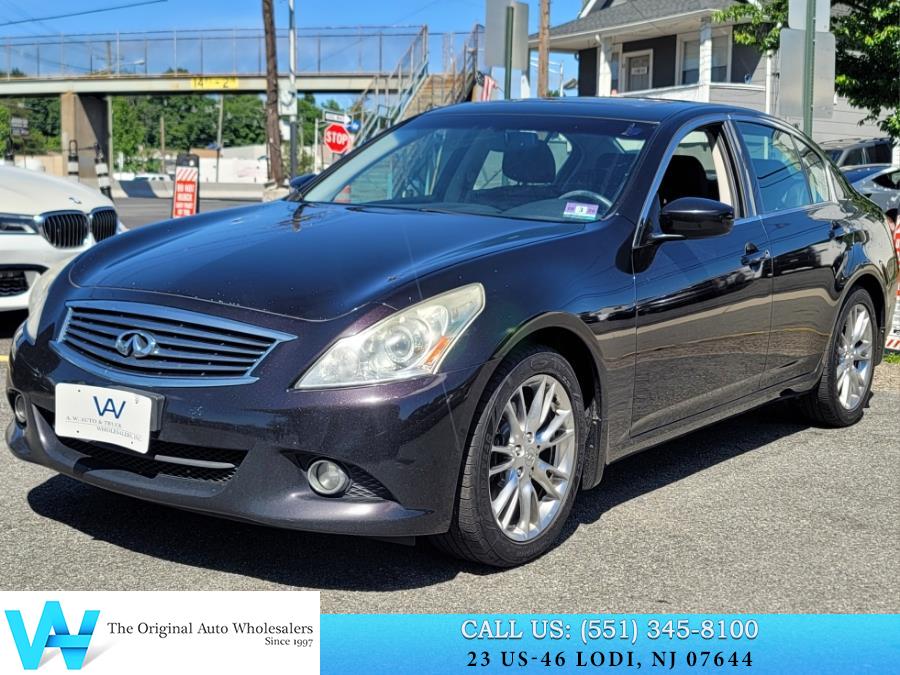 2013 Infiniti G37 Sedan 4dr x AWD, available for sale in Lodi, New Jersey | AW Auto & Truck Wholesalers, Inc. Lodi, New Jersey 2013 Infiniti G37 Sedan 4dr x AWD, available for sale in Lodi, New Jersey | AW Auto & Truck Wholesalers, Inc. Lodi, New Jersey