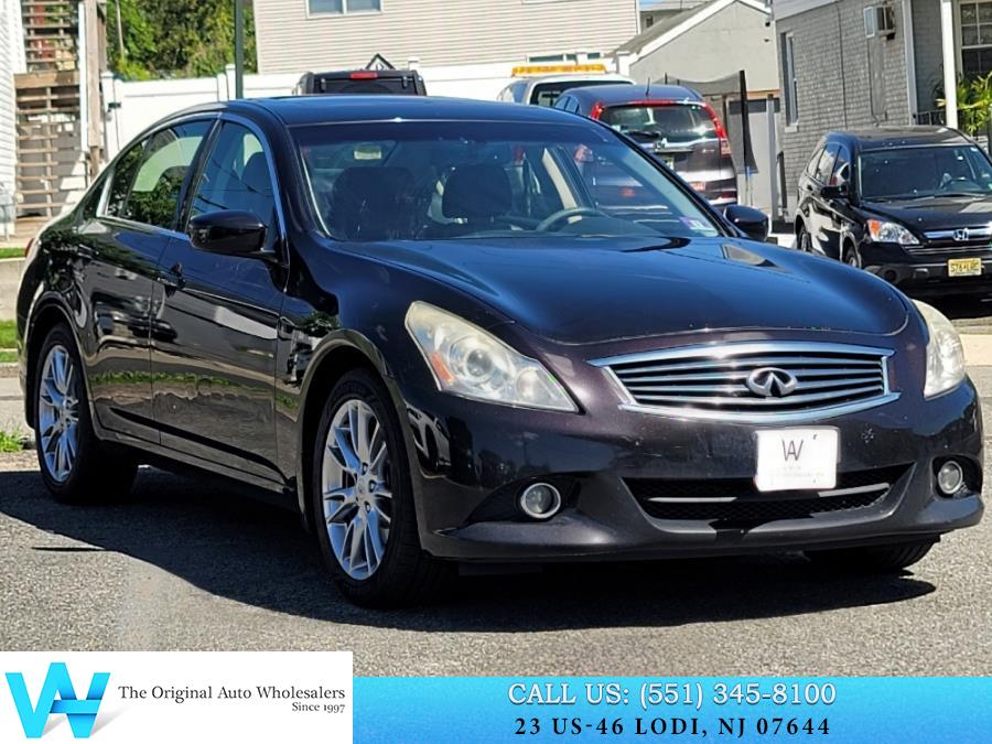 2013 Infiniti G37 Sedan 4dr x AWD, available for sale in Lodi, New Jersey | AW Auto & Truck Wholesalers, Inc. Lodi, New Jersey 2013 Infiniti G37 Sedan 4dr x AWD, available for sale in Lodi, New Jersey | AW Auto & Truck Wholesalers, Inc. Lodi, New Jersey