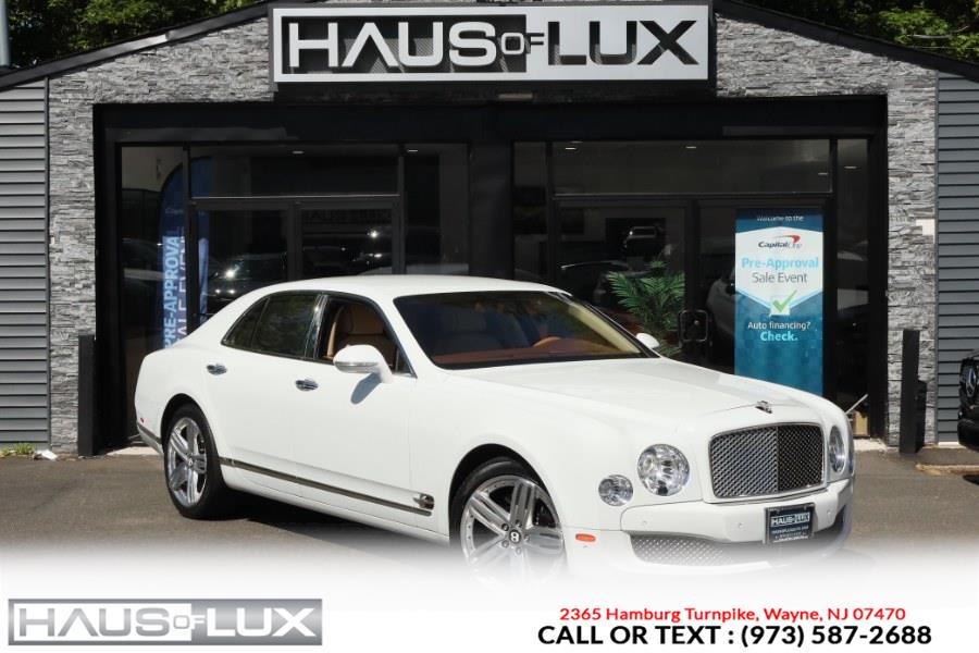 2012 Bentley Mulsanne 4dr Sdn, available for sale in Wayne, New Jersey | Haus of Lux. Wayne, New Jersey 2012 Bentley Mulsanne 4dr Sdn, available for sale in Wayne, New Jersey | Haus of Lux. Wayne, New Jersey