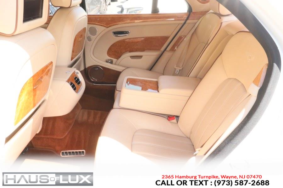 2012 Bentley Mulsanne 4dr Sdn, available for sale in Wayne, New Jersey | Haus of Lux. Wayne, New Jersey 2012 Bentley Mulsanne 4dr Sdn, available for sale in Wayne, New Jersey | Haus of Lux. Wayne, New Jersey