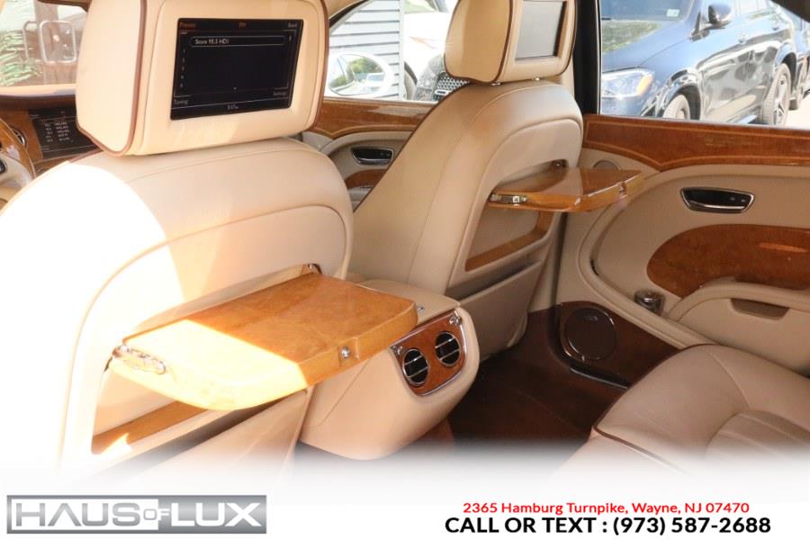 2012 Bentley Mulsanne 4dr Sdn, available for sale in Wayne, New Jersey | Haus of Lux. Wayne, New Jersey 2012 Bentley Mulsanne 4dr Sdn, available for sale in Wayne, New Jersey | Haus of Lux. Wayne, New Jersey