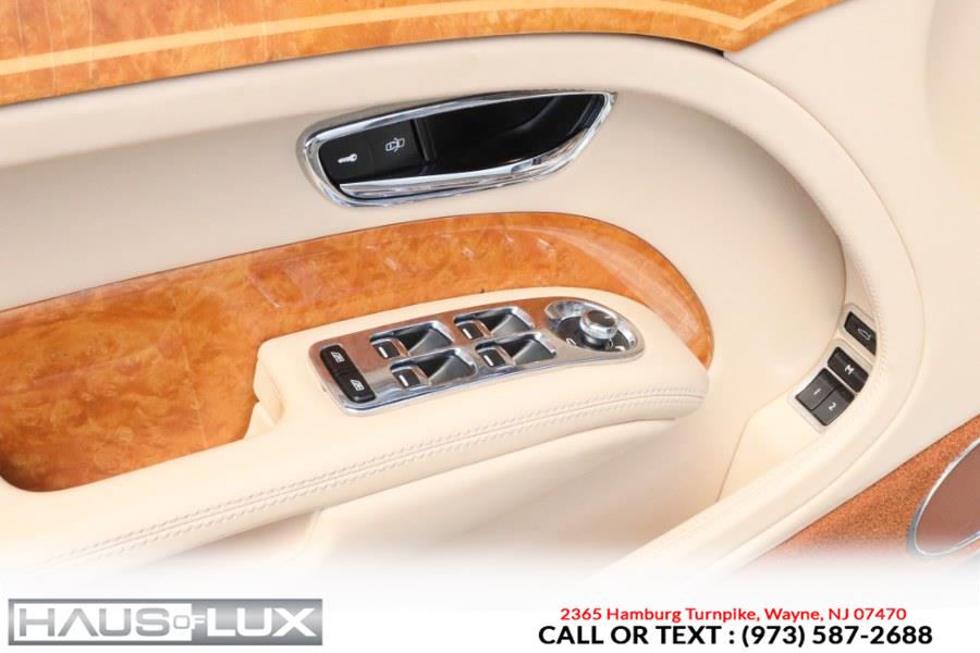 2012 Bentley Mulsanne 4dr Sdn, available for sale in Wayne, New Jersey | Haus of Lux. Wayne, New Jersey 2012 Bentley Mulsanne 4dr Sdn, available for sale in Wayne, New Jersey | Haus of Lux. Wayne, New Jersey