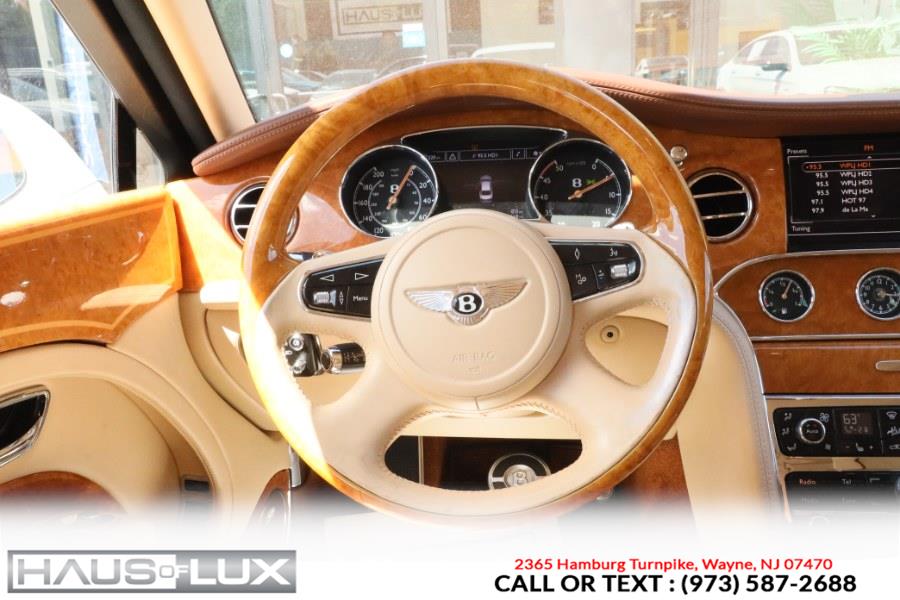 2012 Bentley Mulsanne 4dr Sdn, available for sale in Wayne, New Jersey | Haus of Lux. Wayne, New Jersey 2012 Bentley Mulsanne 4dr Sdn, available for sale in Wayne, New Jersey | Haus of Lux. Wayne, New Jersey