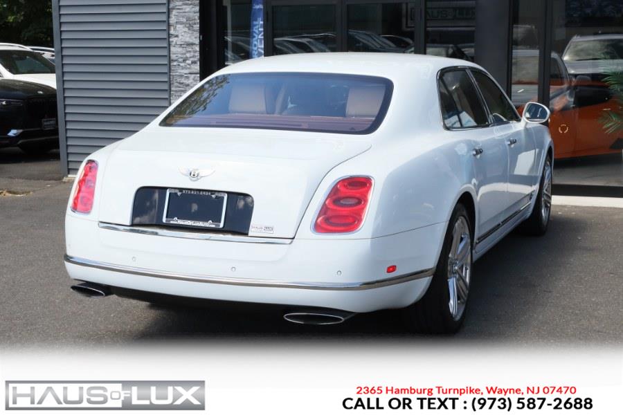 2012 Bentley Mulsanne 4dr Sdn, available for sale in Wayne, New Jersey | Haus of Lux. Wayne, New Jersey 2012 Bentley Mulsanne 4dr Sdn, available for sale in Wayne, New Jersey | Haus of Lux. Wayne, New Jersey