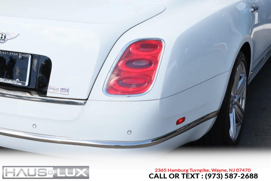 2012 Bentley Mulsanne 4dr Sdn, available for sale in Wayne, New Jersey | Haus of Lux. Wayne, New Jersey 2012 Bentley Mulsanne 4dr Sdn, available for sale in Wayne, New Jersey | Haus of Lux. Wayne, New Jersey