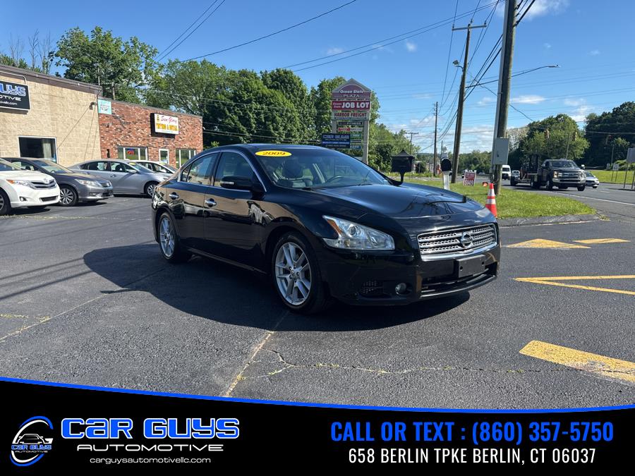2009 Nissan Maxima 4dr Sdn V6 CVT 3.5 S, available for sale in Berlin, Connecticut | Car Guys Automotive LLC. Berlin, Connecticut 2009 Nissan Maxima 4dr Sdn V6 CVT 3.5 S, available for sale in Berlin, Connecticut | Car Guys Automotive LLC. Berlin, Connecticut