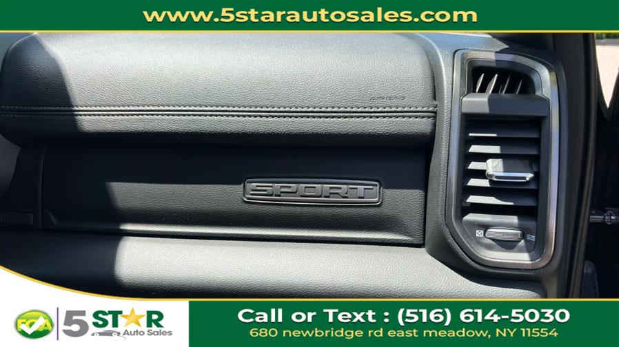 2023 Ram 1500 Sport 4x4 Crew Cab 5''7" Box, available for sale in East Meadow, New York | 5 Star Auto Sales Inc. East Meadow, New York 2023 Ram 1500 Sport 4x4 Crew Cab 5''7" Box, available for sale in East Meadow, New York | 5 Star Auto Sales Inc. East Meadow, New York