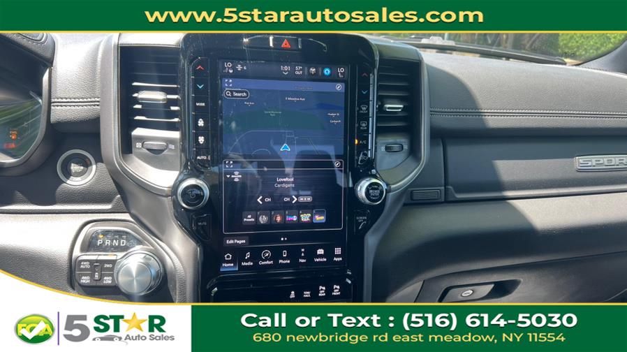 2023 Ram 1500 Sport 4x4 Crew Cab 5''7" Box, available for sale in East Meadow, New York | 5 Star Auto Sales Inc. East Meadow, New York 2023 Ram 1500 Sport 4x4 Crew Cab 5''7" Box, available for sale in East Meadow, New York | 5 Star Auto Sales Inc. East Meadow, New York