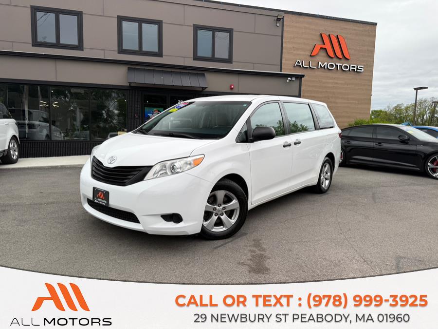 2016 Toyota Sienna 5dr 7-Pass Van L FWD (Natl), available for sale in Peabody, Massachusetts | All Motors. Peabody, Massachusetts