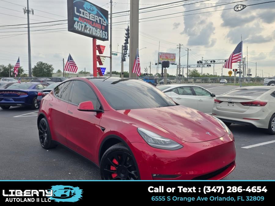 2021 Tesla Model Y Long Range AWD, available for sale in Orlando, Florida | Liberty Autoland II LLC. Orlando, Florida