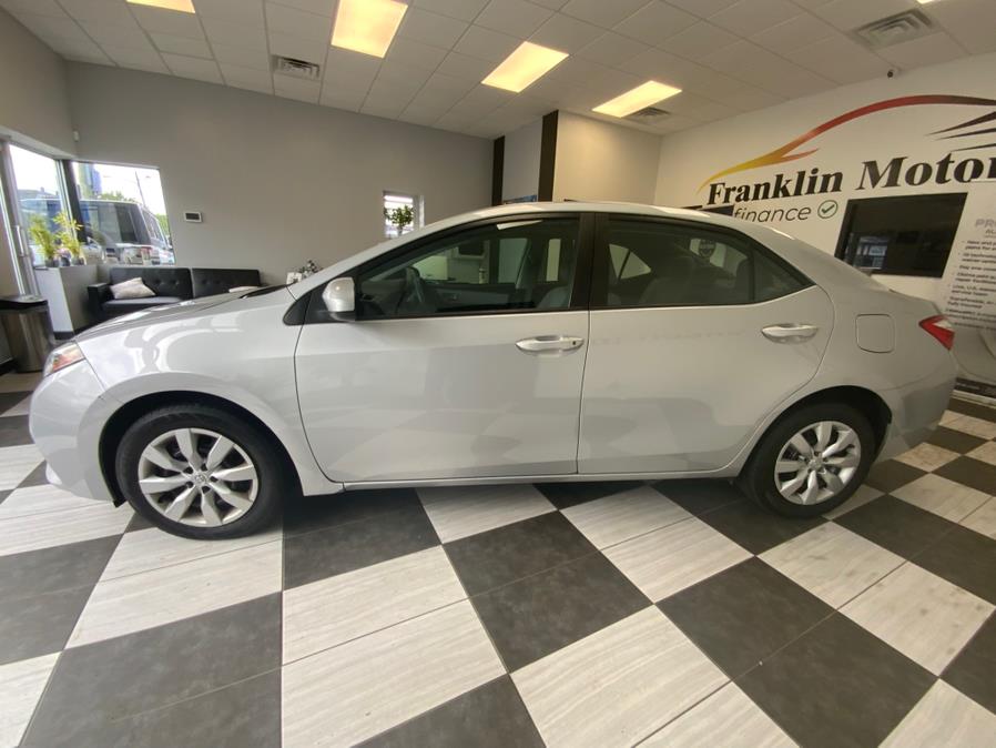 2015 Toyota Corolla 4dr Sdn CVT LE (Natl), available for sale in Hartford, Connecticut | Franklin Motors Auto Sales LLC. Hartford, Connecticut 2015 Toyota Corolla 4dr Sdn CVT LE (Natl), available for sale in Hartford, Connecticut | Franklin Motors Auto Sales LLC. Hartford, Connecticut
