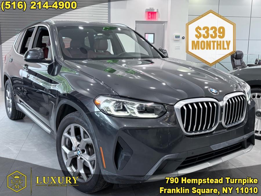 2022 BMW X3 sDrive30i Sports Activity Vehicle, available for sale in Franklin Square, New York | Luxury Motor Club. Franklin Square, New York 2022 BMW X3 sDrive30i Sports Activity Vehicle, available for sale in Franklin Square, New York | Luxury Motor Club. Franklin Square, New York