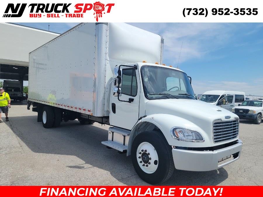 2022 Freightliner M2 106 26FT DRY BOX + CUMMINS ENG + LIFT GATE + NO CDL, available for sale in South Amboy, New Jersey | NJ Truck Spot. South Amboy, New Jersey