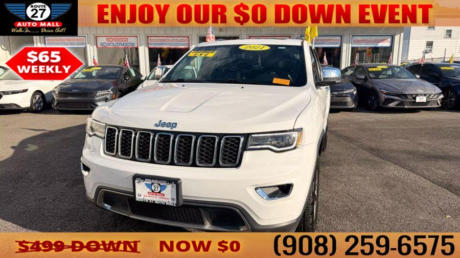 2021 Jeep Grand Cherokee Limited Sport Utility 4D, available for sale in Linden, New Jersey | Route 27 Auto Mall. Linden, New Jersey 2021 Jeep Grand Cherokee Limited Sport Utility 4D, available for sale in Linden, New Jersey | Route 27 Auto Mall. Linden, New Jersey