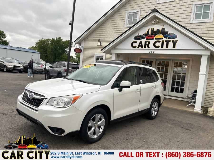 2014 Subaru Forester 4dr Auto 2.5i Premium PZEV, available for sale in East Windsor, Connecticut | Car City LLC. East Windsor, Connecticut 2014 Subaru Forester 4dr Auto 2.5i Premium PZEV, available for sale in East Windsor, Connecticut | Car City LLC. East Windsor, Connecticut