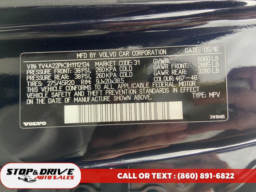 2017 Volvo XC90 T6 AWD 7-Passenger Momentum, available for sale in East Windsor, Connecticut | Stop & Drive Auto Sales. East Windsor, Connecticut 2017 Volvo XC90 T6 AWD 7-Passenger Momentum, available for sale in East Windsor, Connecticut | Stop & Drive Auto Sales. East Windsor, Connecticut