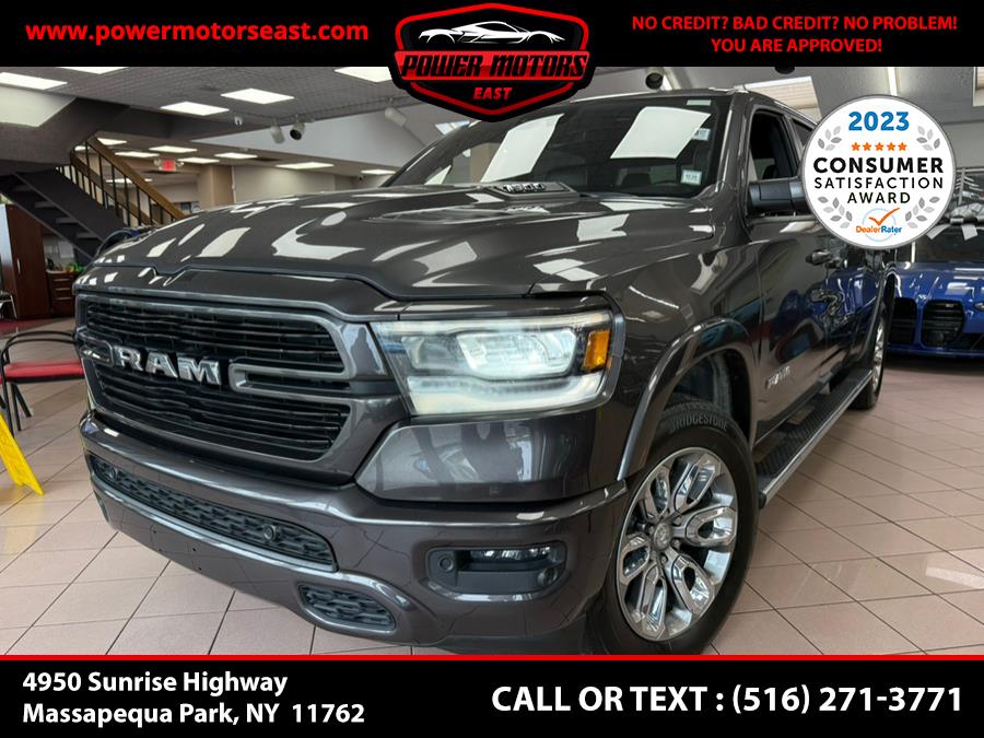 2022 Ram 1500 Laramie 4x4 Crew Cab 6''4" Box, available for sale in Massapequa Park, New York | Power Motors East. Massapequa Park, New York 2022 Ram 1500 Laramie 4x4 Crew Cab 6''4" Box, available for sale in Massapequa Park, New York | Power Motors East. Massapequa Park, New York