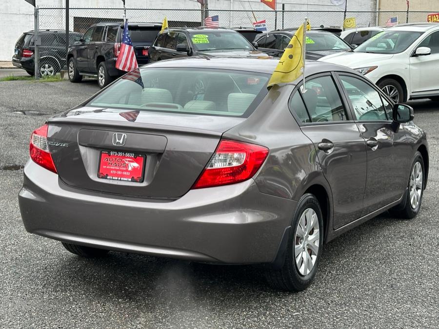 2012 Honda Civic Sdn 4dr Auto LX, available for sale in Irvington , New Jersey | Auto Haus of Irvington Corp. Irvington , New Jersey 2012 Honda Civic Sdn 4dr Auto LX, available for sale in Irvington , New Jersey | Auto Haus of Irvington Corp. Irvington , New Jersey
