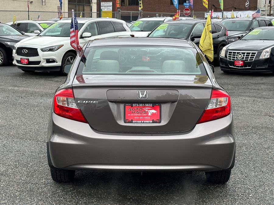 2012 Honda Civic Sdn 4dr Auto LX, available for sale in Irvington , New Jersey | Auto Haus of Irvington Corp. Irvington , New Jersey 2012 Honda Civic Sdn 4dr Auto LX, available for sale in Irvington , New Jersey | Auto Haus of Irvington Corp. Irvington , New Jersey