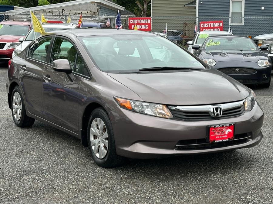 2012 Honda Civic Sdn 4dr Auto LX, available for sale in Irvington , New Jersey | Auto Haus of Irvington Corp. Irvington , New Jersey 2012 Honda Civic Sdn 4dr Auto LX, available for sale in Irvington , New Jersey | Auto Haus of Irvington Corp. Irvington , New Jersey