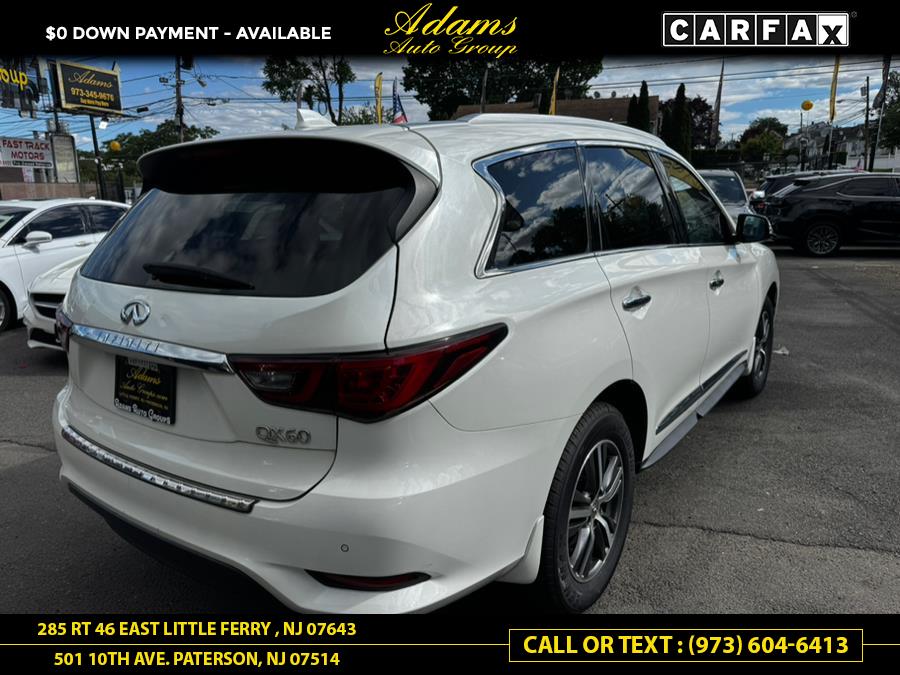 2019 INFINITI QX60 2019.5 LUXE AWD, available for sale in Little Ferry , New Jersey | Adams Auto Group . Little Ferry , New Jersey 2019 INFINITI QX60 2019.5 LUXE AWD, available for sale in Little Ferry , New Jersey | Adams Auto Group . Little Ferry , New Jersey