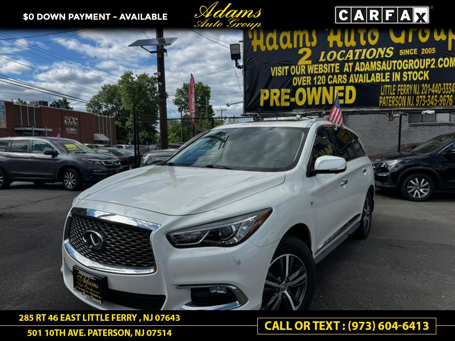 2019 INFINITI QX60 2019.5 LUXE AWD, available for sale in Little Ferry , New Jersey | Adams Auto Group . Little Ferry , New Jersey 2019 INFINITI QX60 2019.5 LUXE AWD, available for sale in Little Ferry , New Jersey | Adams Auto Group . Little Ferry , New Jersey