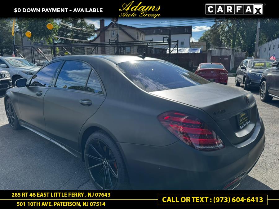 2018 Mercedes-Benz S-Class S 560 4MATIC Sedan, available for sale in Paterson, New Jersey | Adams Auto Group. Paterson, New Jersey 2018 Mercedes-Benz S-Class S 560 4MATIC Sedan, available for sale in Paterson, New Jersey | Adams Auto Group. Paterson, New Jersey