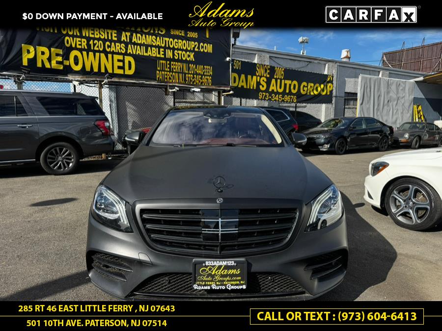 2018 Mercedes-Benz S-Class S 560 4MATIC Sedan, available for sale in Paterson, New Jersey | Adams Auto Group. Paterson, New Jersey 2018 Mercedes-Benz S-Class S 560 4MATIC Sedan, available for sale in Paterson, New Jersey | Adams Auto Group. Paterson, New Jersey