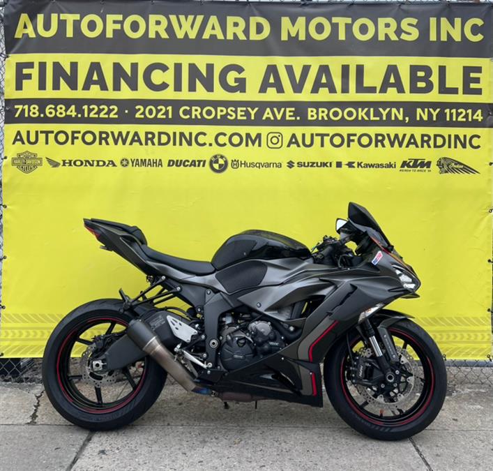 Used 2023 KAWASAKI NINJA ZX-6R in Brooklyn, New York | Autoforward Motors Inc.. Brooklyn, New York