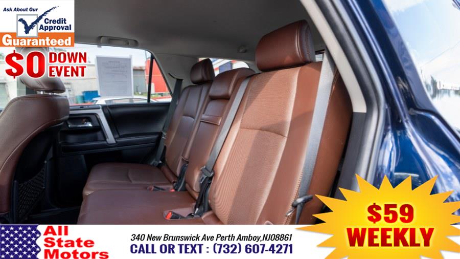 2016 Toyota 4Runner 4WD 4dr V6 Limited (Natl), available for sale in Perth Amboy, New Jersey | All State Motor Inc. Perth Amboy, New Jersey 2016 Toyota 4Runner 4WD 4dr V6 Limited (Natl), available for sale in Perth Amboy, New Jersey | All State Motor Inc. Perth Amboy, New Jersey