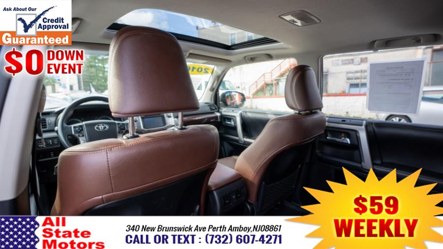 2016 Toyota 4Runner 4WD 4dr V6 Limited (Natl), available for sale in Perth Amboy, New Jersey | All State Motor Inc. Perth Amboy, New Jersey 2016 Toyota 4Runner 4WD 4dr V6 Limited (Natl), available for sale in Perth Amboy, New Jersey | All State Motor Inc. Perth Amboy, New Jersey
