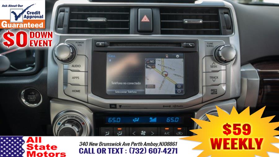 2016 Toyota 4Runner 4WD 4dr V6 Limited (Natl), available for sale in Perth Amboy, New Jersey | All State Motor Inc. Perth Amboy, New Jersey 2016 Toyota 4Runner 4WD 4dr V6 Limited (Natl), available for sale in Perth Amboy, New Jersey | All State Motor Inc. Perth Amboy, New Jersey