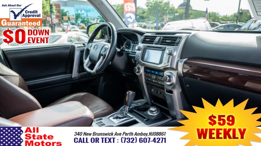 2016 Toyota 4Runner 4WD 4dr V6 Limited (Natl), available for sale in Perth Amboy, New Jersey | All State Motor Inc. Perth Amboy, New Jersey 2016 Toyota 4Runner 4WD 4dr V6 Limited (Natl), available for sale in Perth Amboy, New Jersey | All State Motor Inc. Perth Amboy, New Jersey