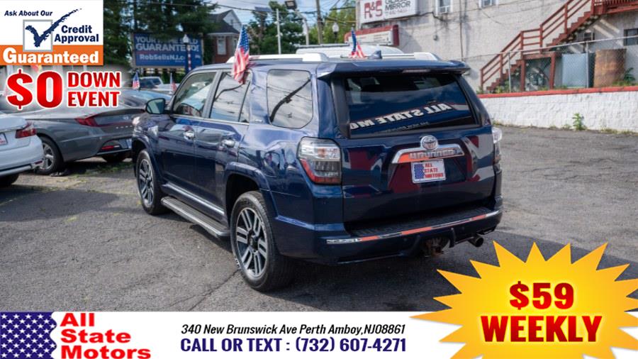 2016 Toyota 4Runner 4WD 4dr V6 Limited (Natl), available for sale in Perth Amboy, New Jersey | All State Motor Inc. Perth Amboy, New Jersey 2016 Toyota 4Runner 4WD 4dr V6 Limited (Natl), available for sale in Perth Amboy, New Jersey | All State Motor Inc. Perth Amboy, New Jersey