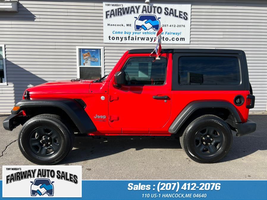 2019 Jeep Wrangler Sport 4x4, available for sale in Hancock, Maine | Fairway Auto Sales. Hancock, Maine 2019 Jeep Wrangler Sport 4x4, available for sale in Hancock, Maine | Fairway Auto Sales. Hancock, Maine