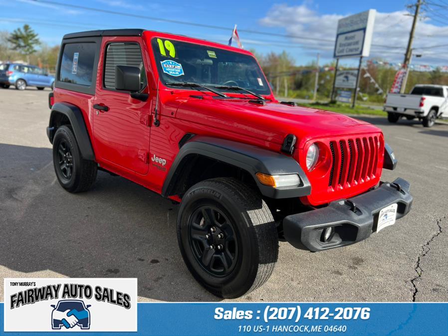 2019 Jeep Wrangler Sport 4x4, available for sale in Hancock, Maine | Fairway Auto Sales. Hancock, Maine 2019 Jeep Wrangler Sport 4x4, available for sale in Hancock, Maine | Fairway Auto Sales. Hancock, Maine