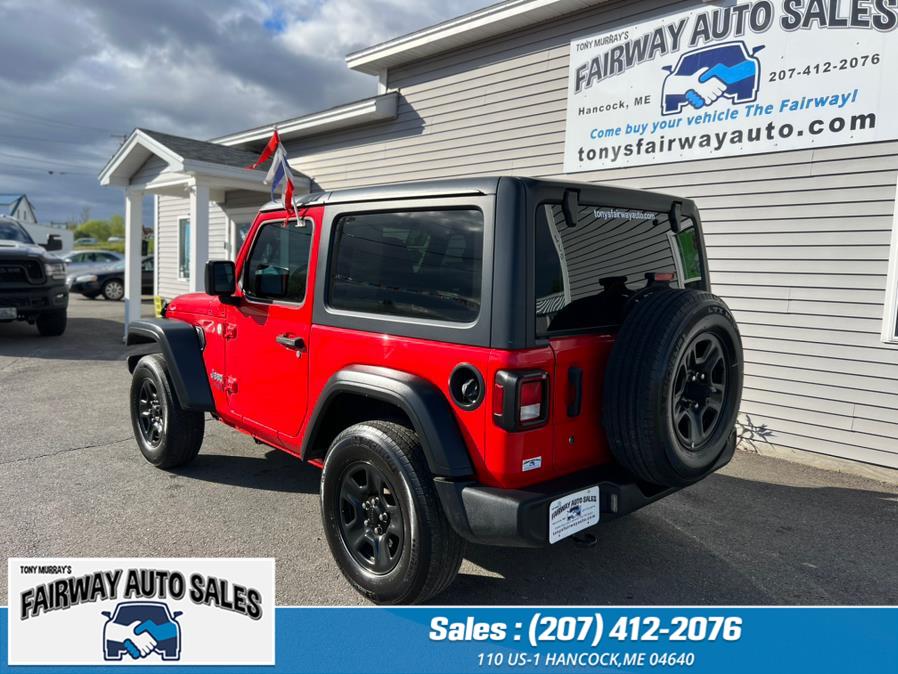 2019 Jeep Wrangler Sport 4x4, available for sale in Hancock, Maine | Fairway Auto Sales. Hancock, Maine 2019 Jeep Wrangler Sport 4x4, available for sale in Hancock, Maine | Fairway Auto Sales. Hancock, Maine