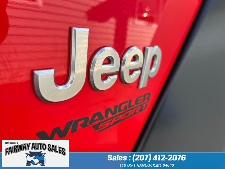 2019 Jeep Wrangler Sport 4x4, available for sale in Hancock, Maine | Fairway Auto Sales. Hancock, Maine 2019 Jeep Wrangler Sport 4x4, available for sale in Hancock, Maine | Fairway Auto Sales. Hancock, Maine
