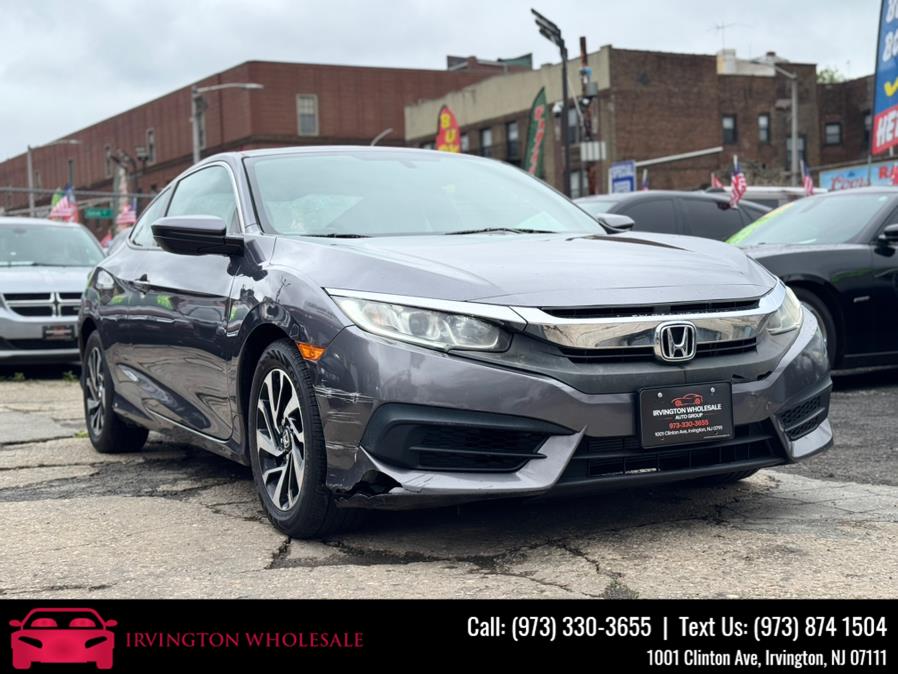 2017 Honda Civic Coupe LX-P CVT, available for sale in Irvington, New Jersey | Irvington Wholesale Group. Irvington, New Jersey 2017 Honda Civic Coupe LX-P CVT, available for sale in Irvington, New Jersey | Irvington Wholesale Group. Irvington, New Jersey