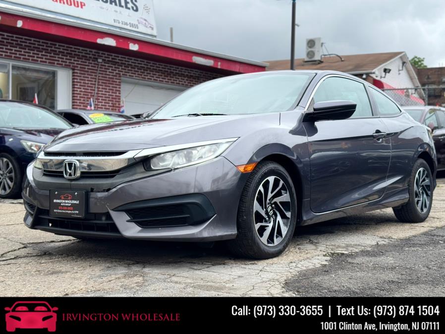 2017 Honda Civic Coupe LX-P CVT, available for sale in Irvington, New Jersey | Irvington Wholesale Group. Irvington, New Jersey 2017 Honda Civic Coupe LX-P CVT, available for sale in Irvington, New Jersey | Irvington Wholesale Group. Irvington, New Jersey