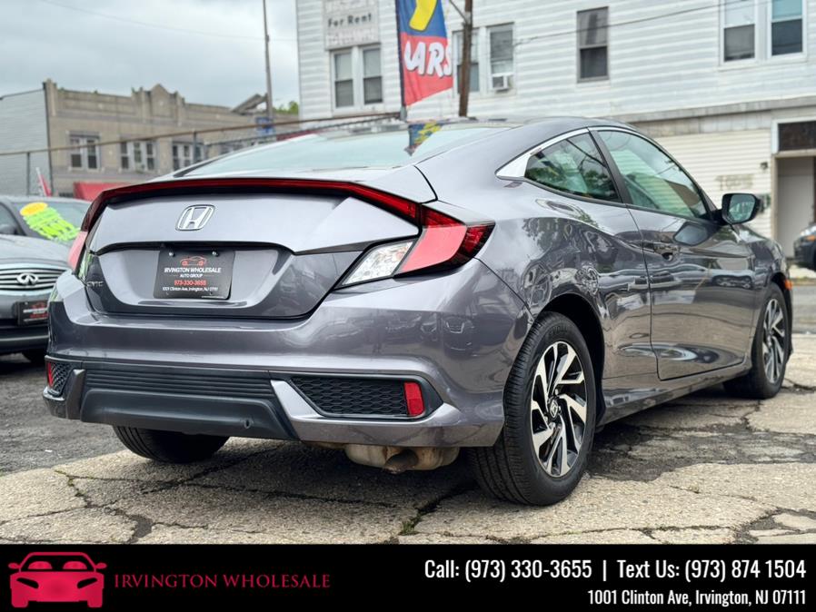 2017 Honda Civic Coupe LX-P CVT, available for sale in Irvington, New Jersey | Irvington Wholesale Group. Irvington, New Jersey 2017 Honda Civic Coupe LX-P CVT, available for sale in Irvington, New Jersey | Irvington Wholesale Group. Irvington, New Jersey